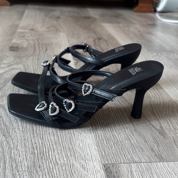 Wild Fable Black Strappy Women's Heels - Picture 4 of 8